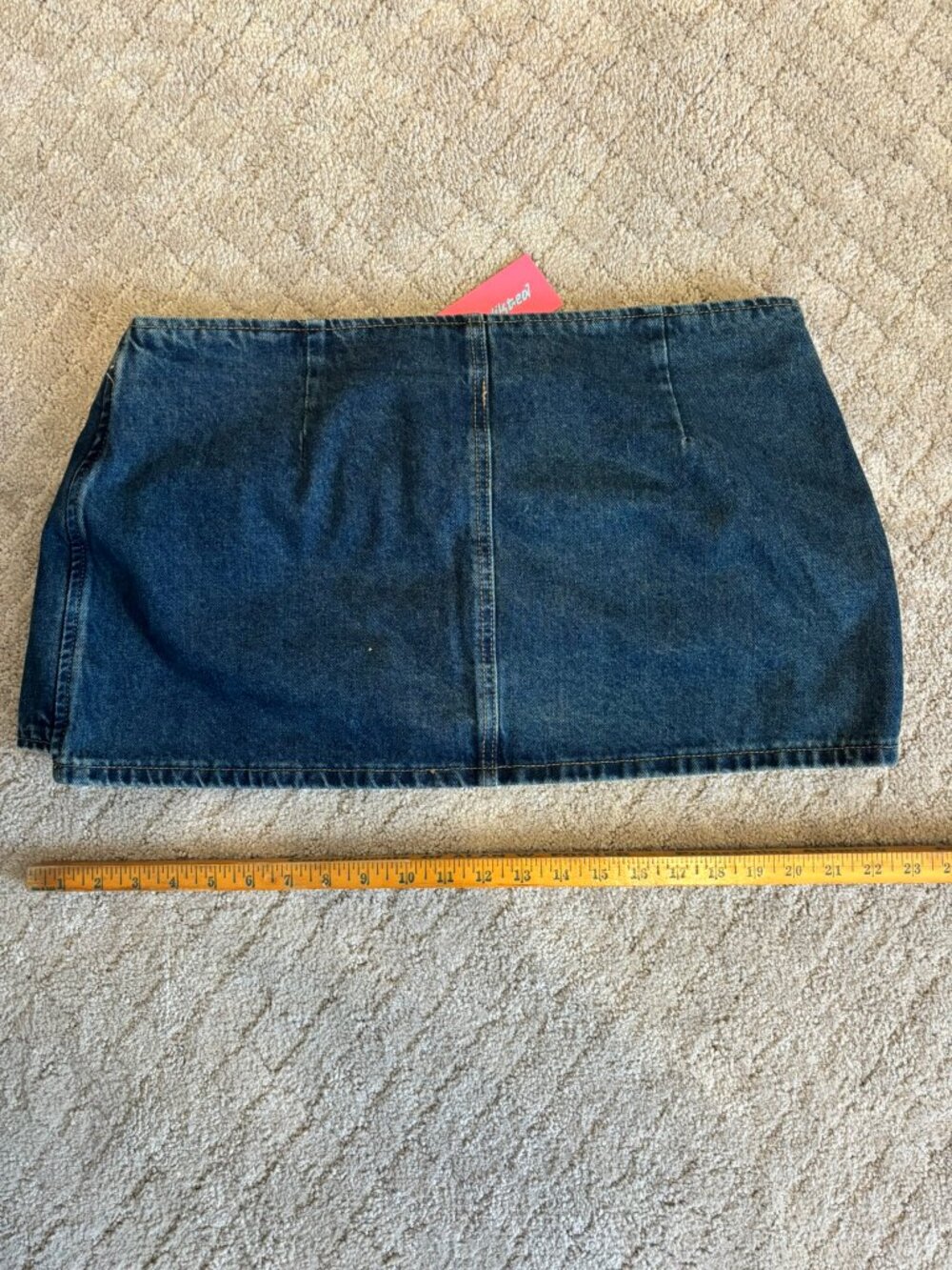 Edikted Denim Mini Skirt - Size XL - NWT